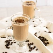 Hanfsamen-Kaffee Smoothie