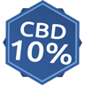 CBD Öl 10%, Breitspektrum (ohne THC), 10ml - CBD Crystallized