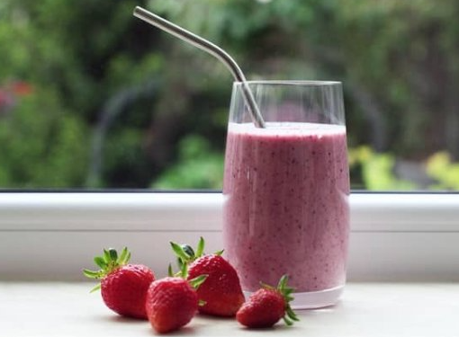 Erdbeer-Heidelbeer-Smoothie | Hanf-Gesundheit.de